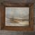 Vintage Engel Signed Oil Painting (Seascape with lighthouse and boat)rare 2 thumbnail