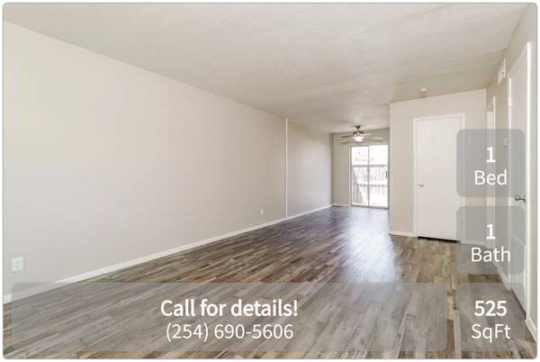 $624 / 1br - 525ft2 - Aprende estilo. Descubre nuestros espacios únicos para vivir. (Killeen)63806811186307121