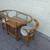 BAMBOO / RATTAN SMALL DINING SET / HONEYMOON SET 4 thumbnail