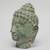 Asian Bronze Buddha Head Sculptures 4 thumbnail