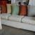 Sofa set wood frame, fabric material in good condition. 3 thumbnail