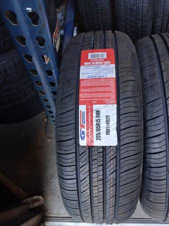 4 New Tires Installed/ 4 Llantas Nuevas Instaladas 205/65/15 Gt Radial 1