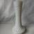 Randall white milk glass bud vase with a quilted diamond pattern 1 thumbnail