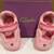 NIB Baby Shoes - Size 4: Pink Bunny Ears 1 thumbnail
