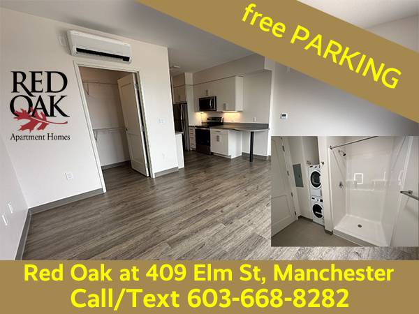 $1,983 / 431ft2 - VIDEO TOUR! Studio Apt has W/D, Gym, Elevators, pet friendly (409 Elm Street, Manchester)63656294701315120