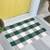 Firm Price! NEW Buffalo Plaid Rug, Green & White Check, Size 24"x36" 1 thumbnail