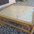 Vintage Rattan Bamboo Coffee/Side Table, Shell Inlay 1 thumbnail