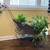 Vintage Victorian 34” Wicker & Wrought Iron Sleigh 3 thumbnail