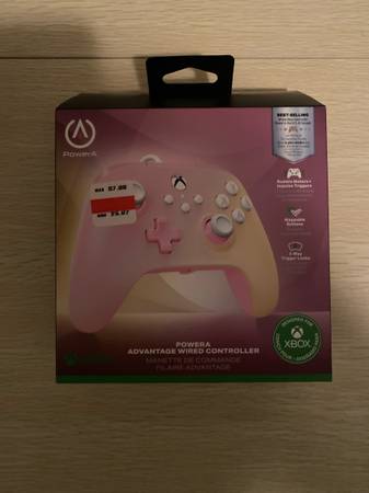 PowerA Pink Lemonade Xbox Controller 1