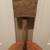 Antique All Original 15" Lg Oak Woodworking Carpenter's Mallet with 10 2 thumbnail