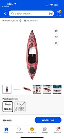 Kayak Pelican Clipper 100x - $16063471312452353121