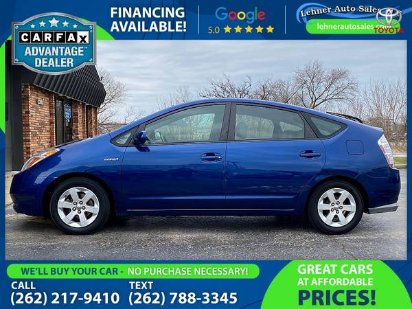 - 2009 Toyota Prius - $4,990 (2210 Silvernail Rd Pewaukee, WI 53072)63611908677121120