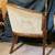 Vintage English Regency Style Barrel Back Chairs Solid Wood 3 thumbnail