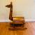 MCM Mid-Century Handmade Wooden Rocking Horse Llama Kangaroo Camel 14 thumbnail