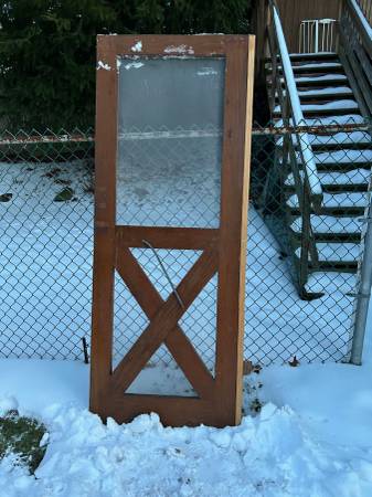 Wooden Screen door 1