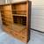Antique Victorian style open bookcase slant front desk 3 thumbnail