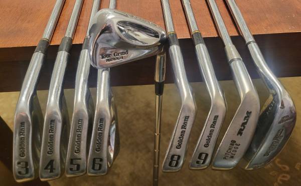 Golden Ram Tour Grind Forged Iron Set and Putter 1