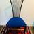 Dining Chair Highback Italian Style in Blue 4 thumbnail