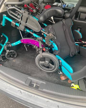 Flip wheelchair for disabled kids 1