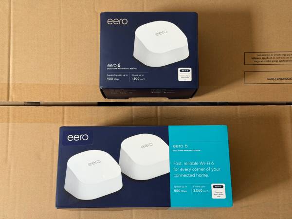 Amazon eero 6 mesh wifi system (3 routers) 1
