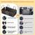 Dog Car Seat Cover for Back Seat with Hard Bottom, 2025 Upgraded Water 8 thumbnail