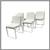 Mario Ruiz For Gandia Blasco Indoor/outdoor Dining Chairs, Set Of Six 1 thumbnail