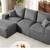 Brand new corduroy sofa sectional 1 thumbnail