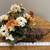 Rustic Fall Harvest Horn Floral Basket Autumn Wall/Shelf/Table Decor 1 thumbnail