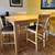 Wood Dining table and chairs. Good condition 3 thumbnail