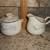 Vintage Homer Laughlin Creamer & Lidded Sugar Bowl, Celeste 1 thumbnail