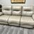 *DELIVERY INCLUDED* Beige Leather Blend Power Reclining Couch/Sofa 7 thumbnail