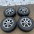 Set of (4) Bridgestone Blizzak Winter Tires And Wheels 1 thumbnail