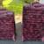 2 Piece Kathy Van Zeeland Croco Burgundy Rolling Suitcases 8 thumbnail