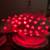 1950s irridescent opalucent koi carp tv ruby red tv lamp 7 thumbnail