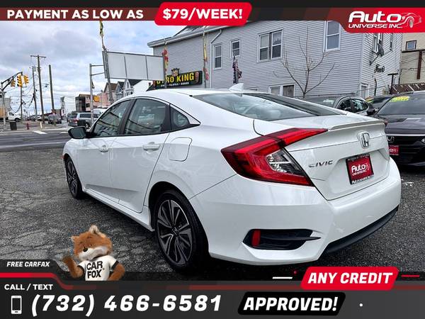 2018 Honda Civic EX TSedan CVT - $500 (Todos los precios anunciados son ENGANCHE)63614538954881123