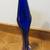 Handmade Cobalt Blue Sommerso Bud Vase by Jonathan Winfisky, New 3 thumbnail