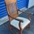 Antique SOLID Tiger OAK High Back Rocking Chair 1800's 5 thumbnail