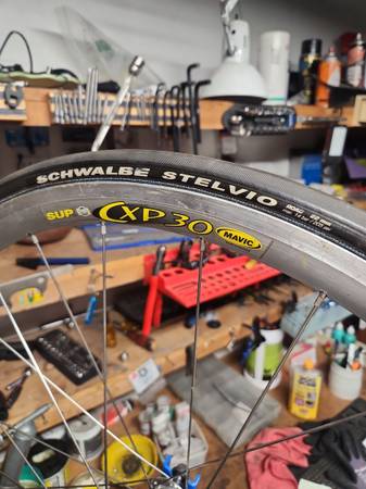 Front track wheel / bolt-on / tubular 1