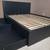 Queen Size Black Brown IKEA Malm Bed Frame / 2 Drawers 2 thumbnail
