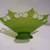 Vintage 1960's Westmoreland Green Frosted Glass Bowl 3 thumbnail