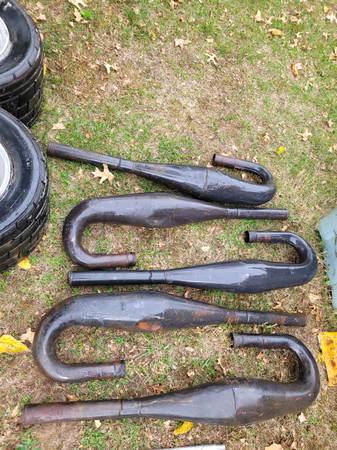 MINI SPRINT CAR EXPANSION CHAMBER EXHAUST PIPES RACE CAR 2 STROKE 1