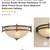 (150) Franklin Iron Works Mission Wall Light Sconce Rustic Bronze Hard 2 thumbnail
