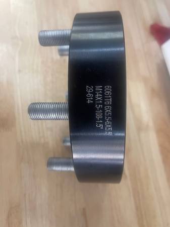 2 (TWO) - Wheel Spacers 1.5” x 6x5.5 - 6x5.5 1