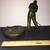Vintage Bronze Finish Statue Golfer Golf Shot Sculpture 7" Tall 4.25lb 5 thumbnail