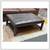 Arhaus Kent Leather Ottoman + Trays 7 thumbnail