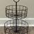 Matching Black Metal & Wood Home Decor Accessories, Wine Rack, Baskets 6 thumbnail
