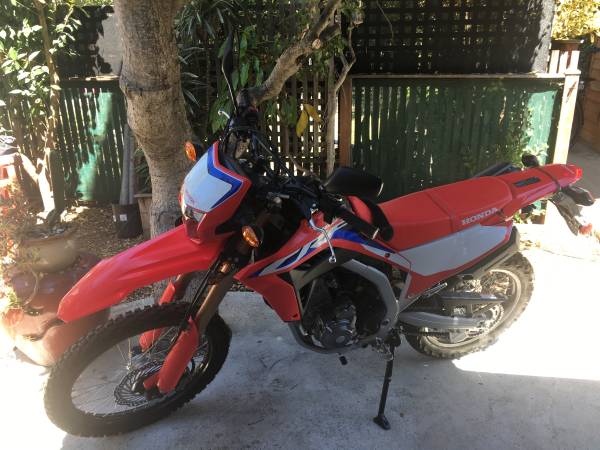 Honda CRF 300L 2022 with 80 miles 1