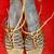 ECCO WOMEN'S "BOUILLON" GLADIATOR SANDALS, GOLDEN YELLOW, SIZE 40 9 thumbnail