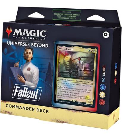 Magic: The Gathering Fallout Commander Deck - Science! (100-Card Deck, 1