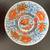 Decorative Red Lotus Japanese Bowl 5.5” 2 thumbnail